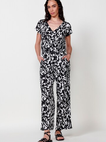 KOROSHI - Jumpsuit en negro: frente