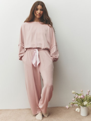 Tuta da jogging di Next in rosa: frontale
