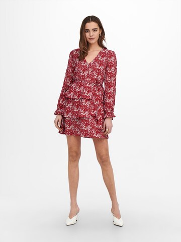 Robe 'ALMA' ONLY en rouge