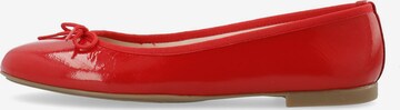 Bianco Ballet Flats 'MADISON' in Red: front