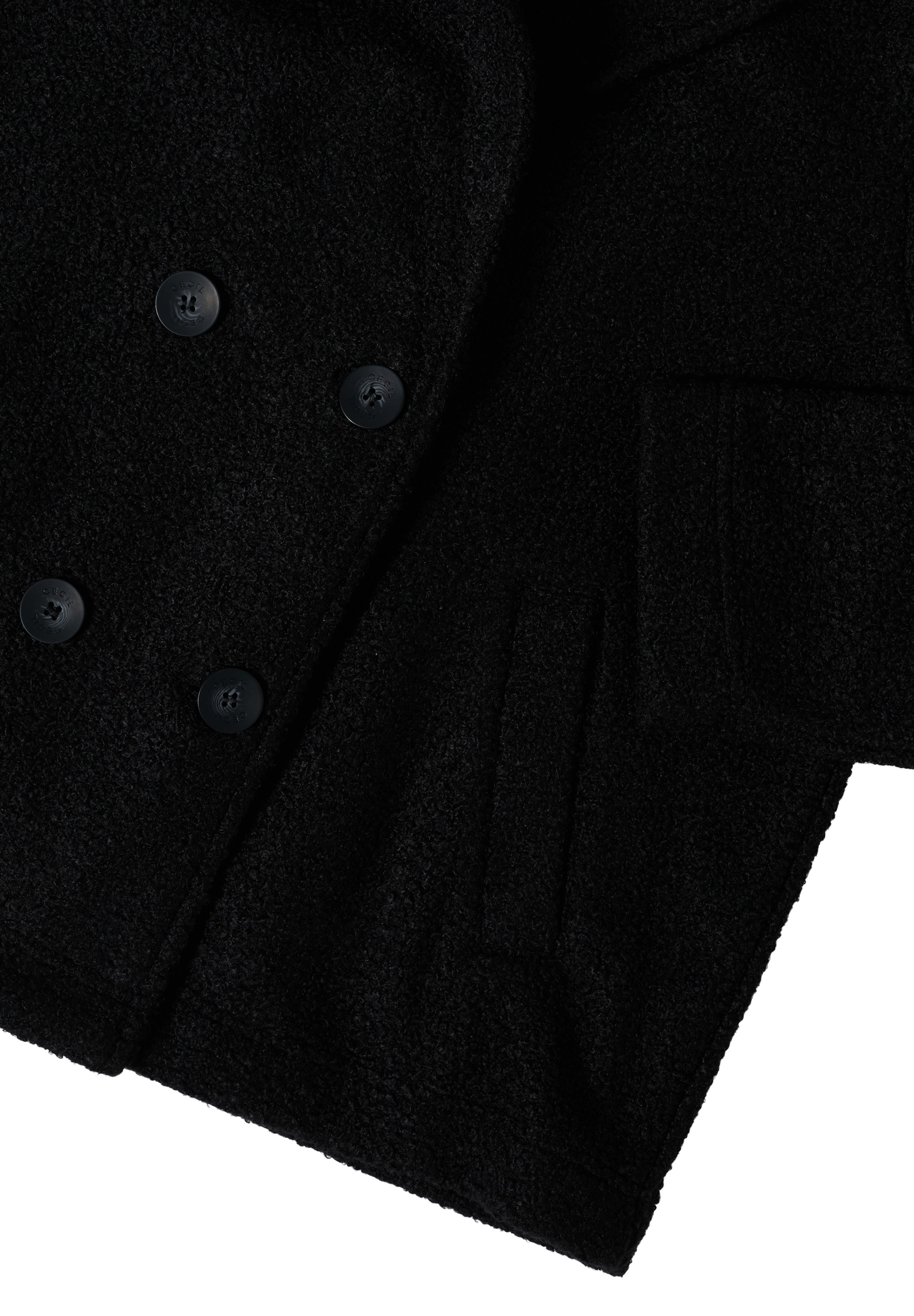 CECIL Jacke in Schwarz