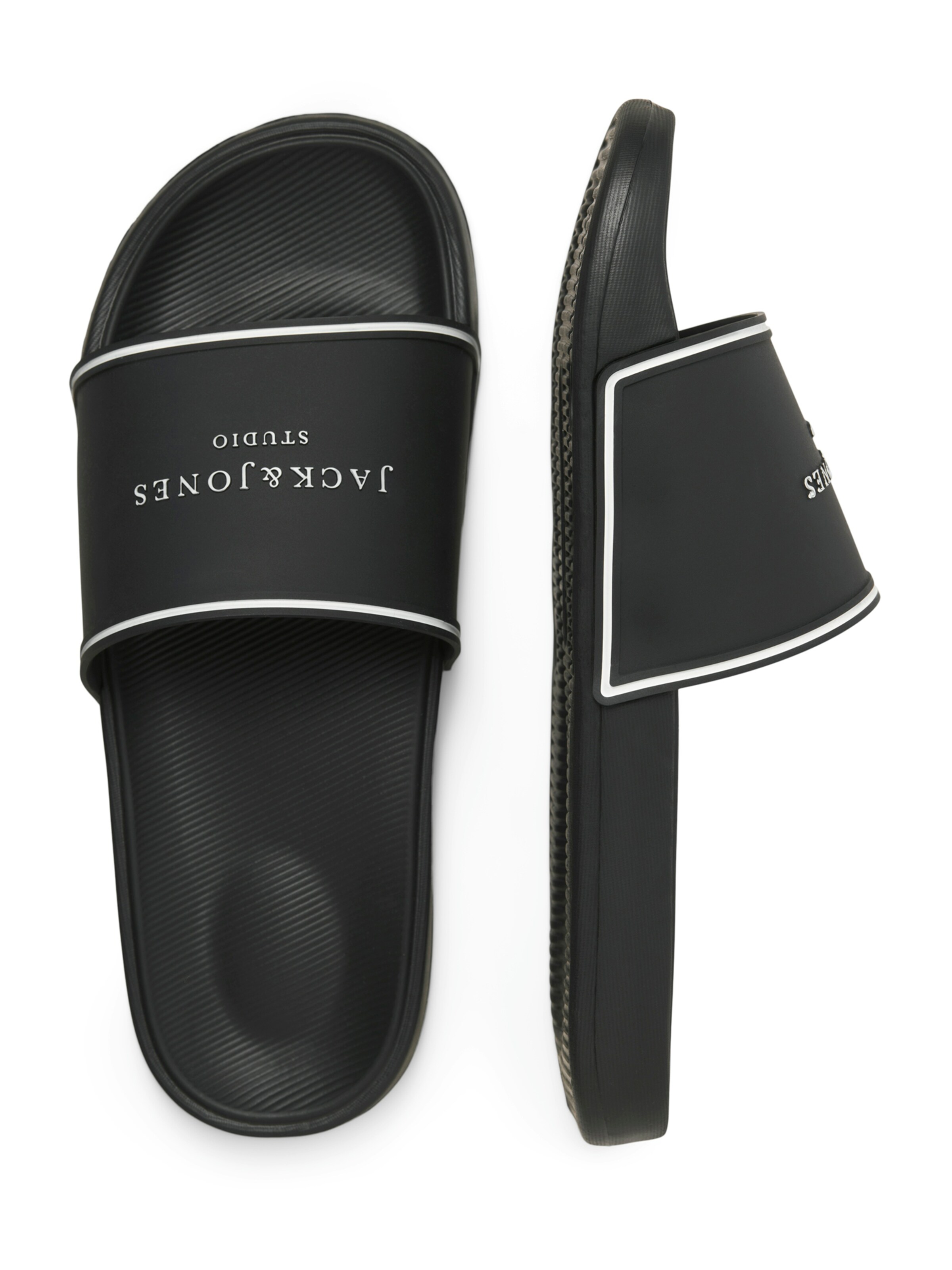 JACK & JONESNatikače s potpeticom - crna boja