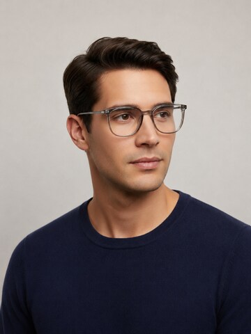 VEYREY Glasses 'Nerd Blue-Light-Brille Extrabeet' in Grey