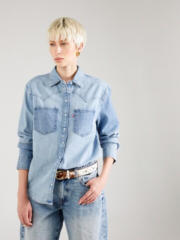 LEVI'S ® Blus 'Teodora' i blå: framsida