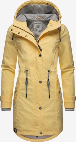 Manteau fonctionnel Peak Time en jaune