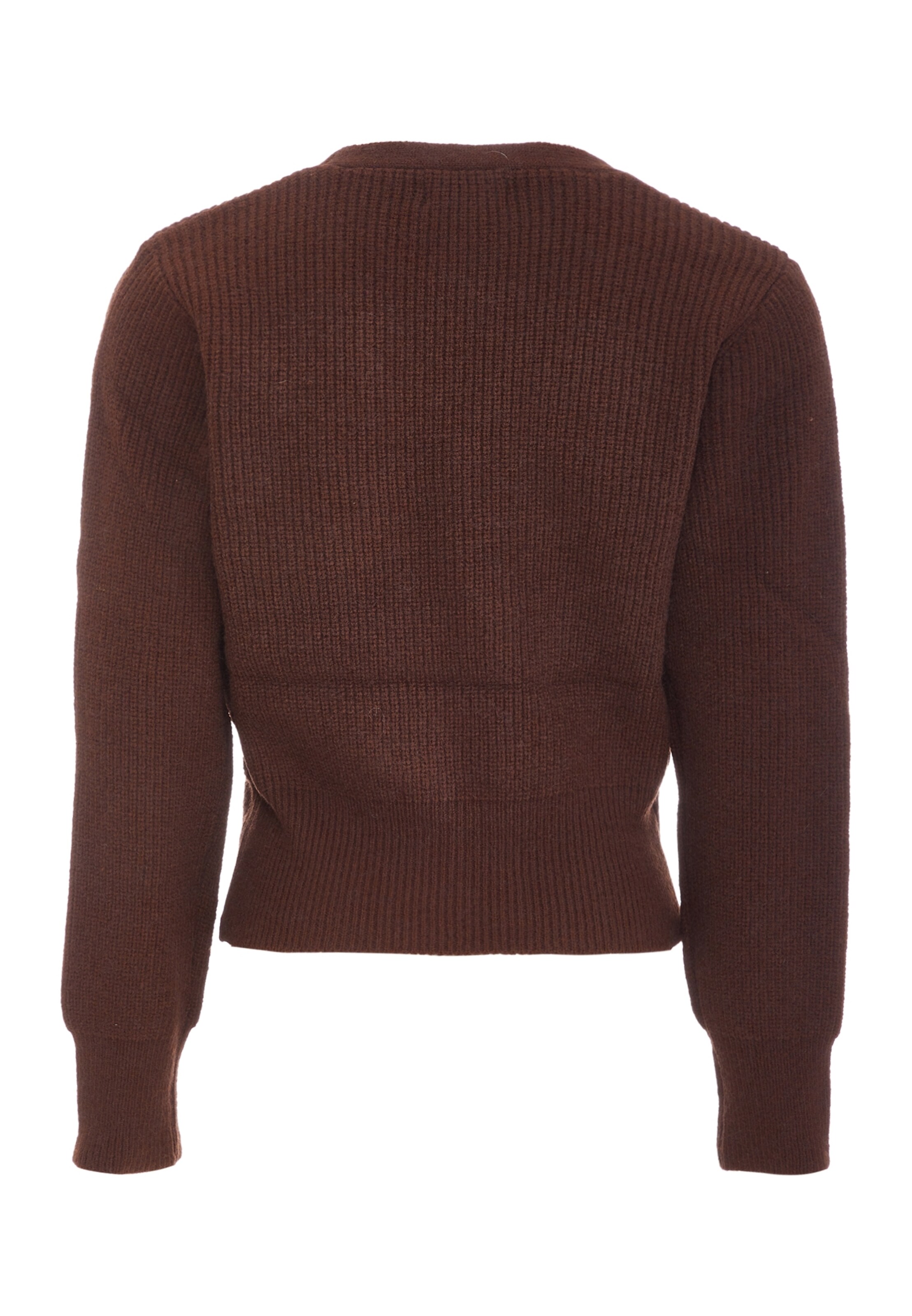 NALLY Cardigan i brun