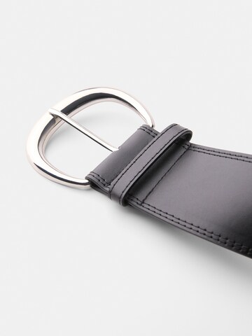 Ceinture Bershka en noir