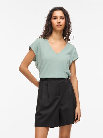 VILA Shirt 'VISyma' in Blauw: voorkant