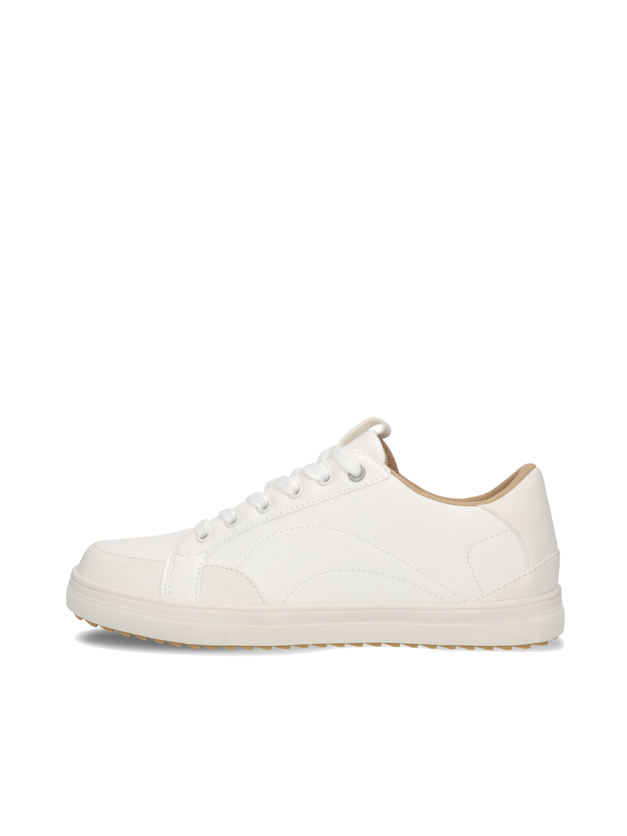 Baskets basses 'Komo' nae Vegan Shoes en blanc : devant