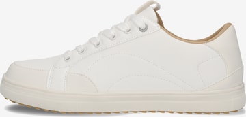 Baskets basses 'Komo' nae Vegan Shoes en blanc : devant