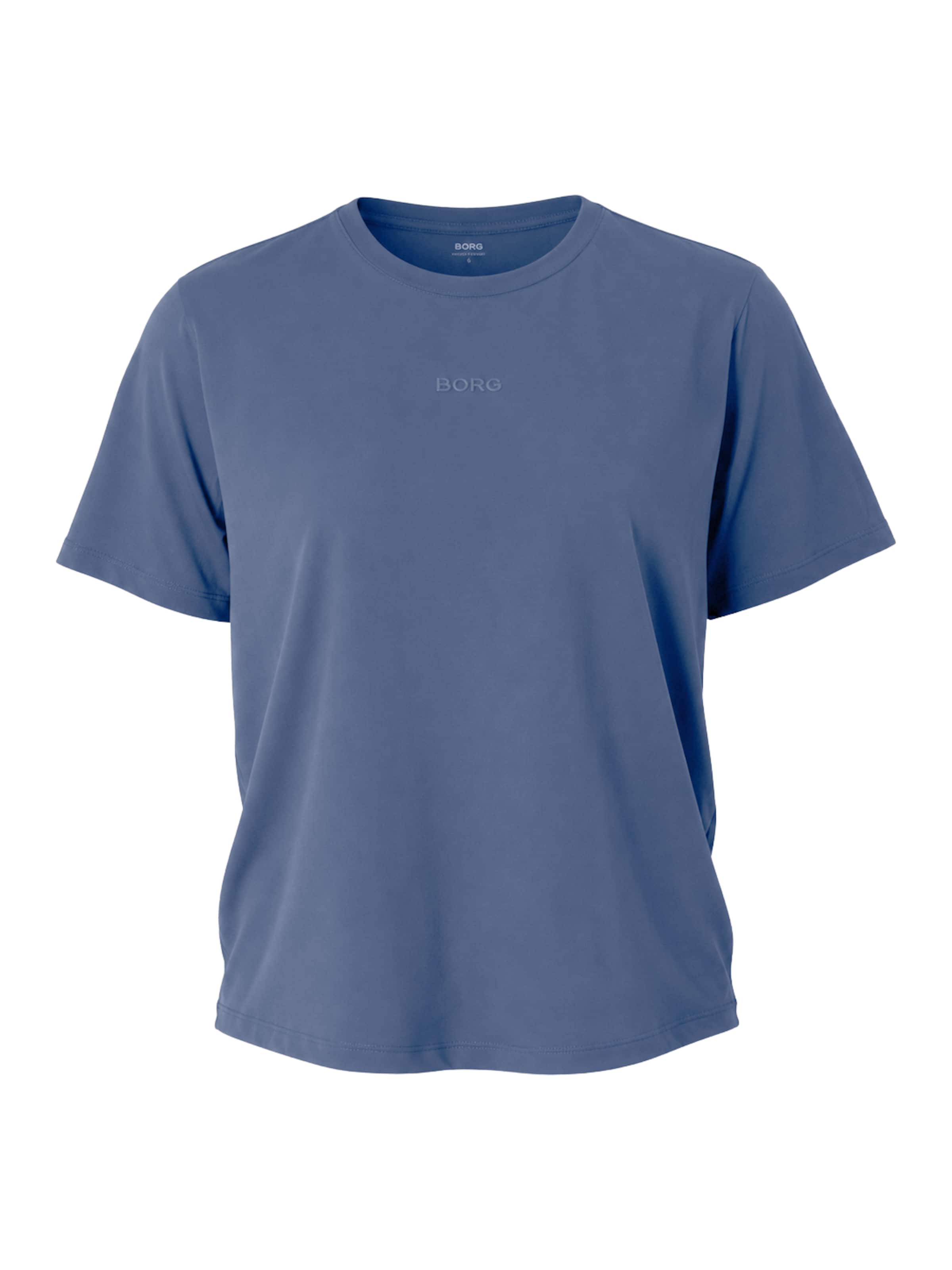 BJÖRN BORG Shirt in Blau: Vorderseite