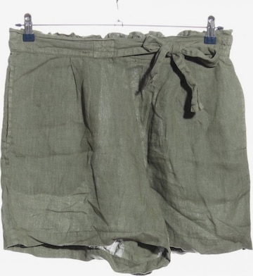 One Two & Luxzuz High-Waist-Shorts in XL in Green: front