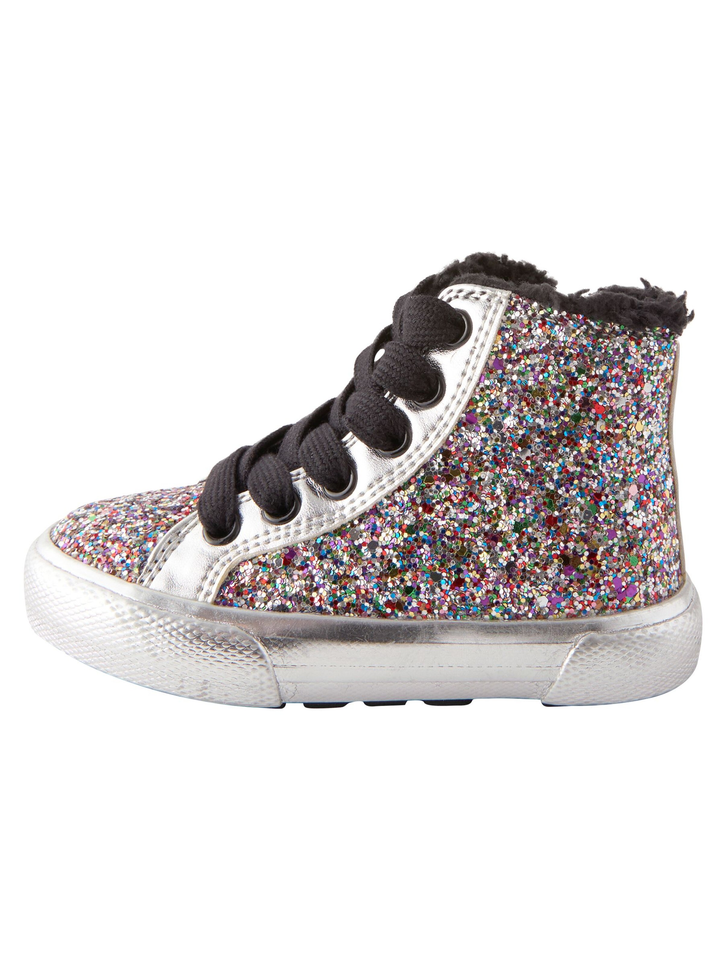 Next Sneakers in Silver: front