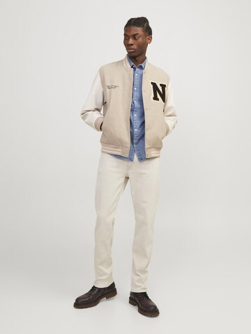 Regular Jean JACK & JONES en beige