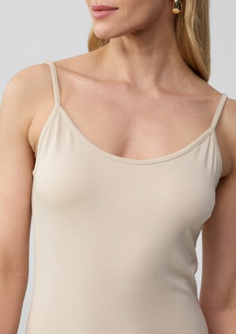 s.Oliver BLACK LABEL Top in Beige