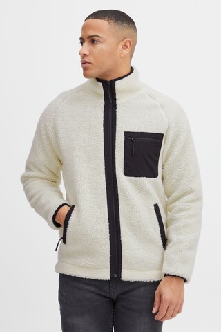 INDICODE JEANS - Chaqueta polar 'Trodie' en blanco: frente