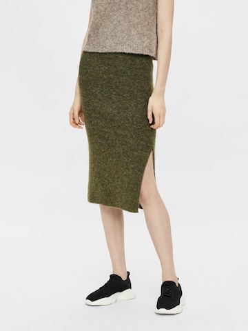 PIECES Skirt 'Fanna' in Green: front