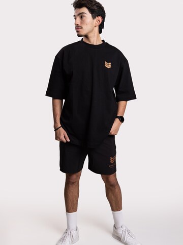Empire Embodied Shirt 'schweres T-Shirt Oversize' in Black
