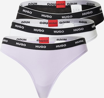 HUGO Red - Tanga em roxo: frente