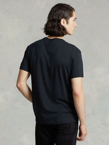Slim fit Maglietta di Polo Ralph Lauren in nero