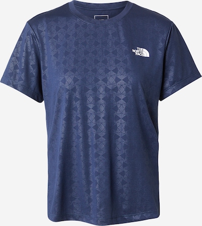THE NORTH FACE Tehnička sportska majica 'FLEX' u mornarsko plava / sivkasto plava / bijela, Pregled proizvoda