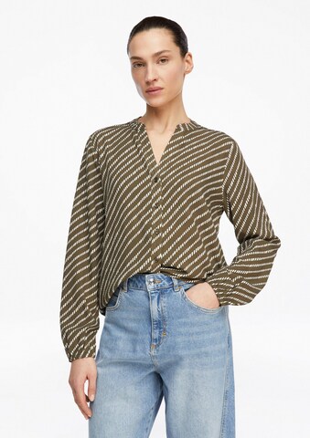 COMMA Blouse in Green: front