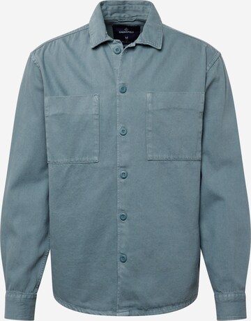 Springfield Comfort fit Button Up Shirt in Blue: front