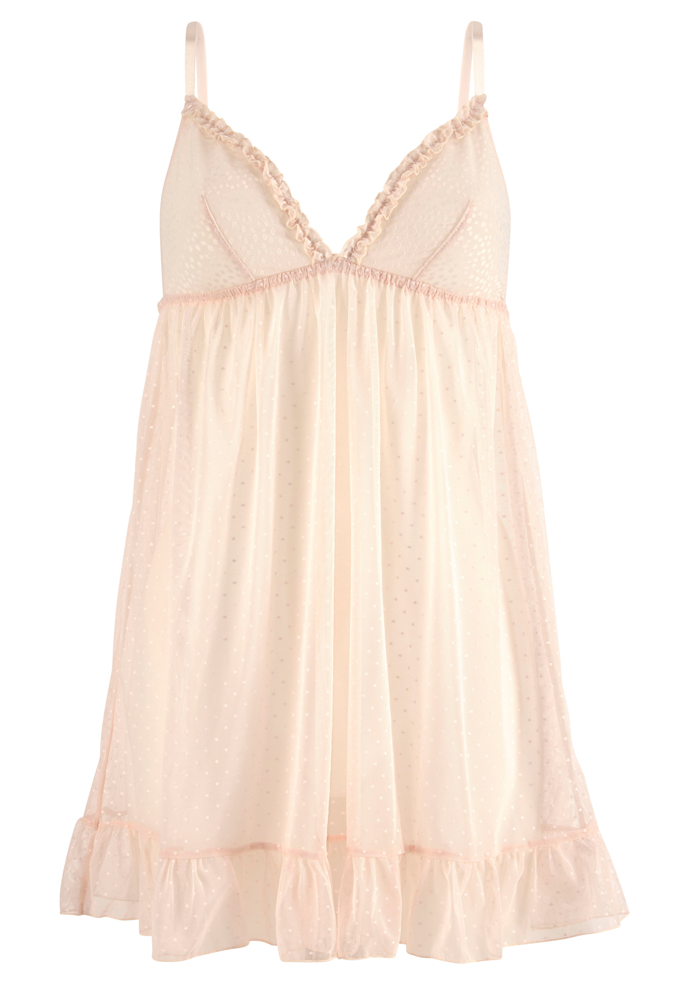 Déshabillé VIVANCE en rose : devant