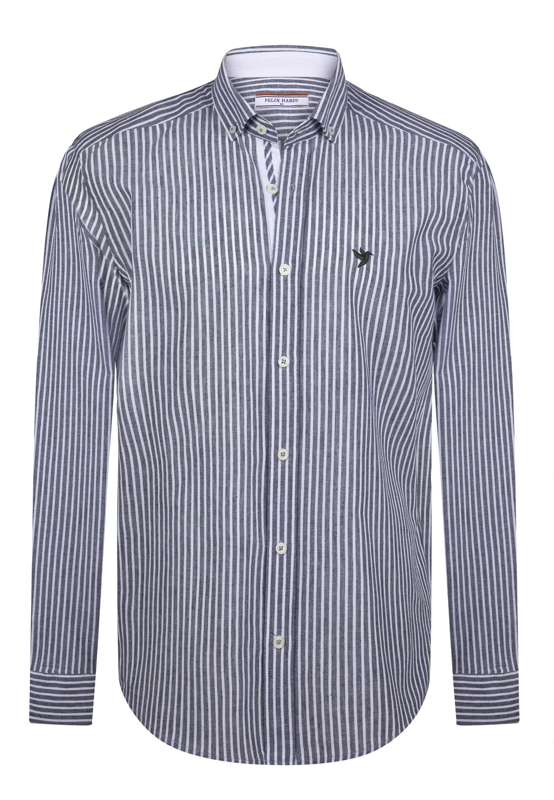 Chemise Felix Hardy en bleu : devant