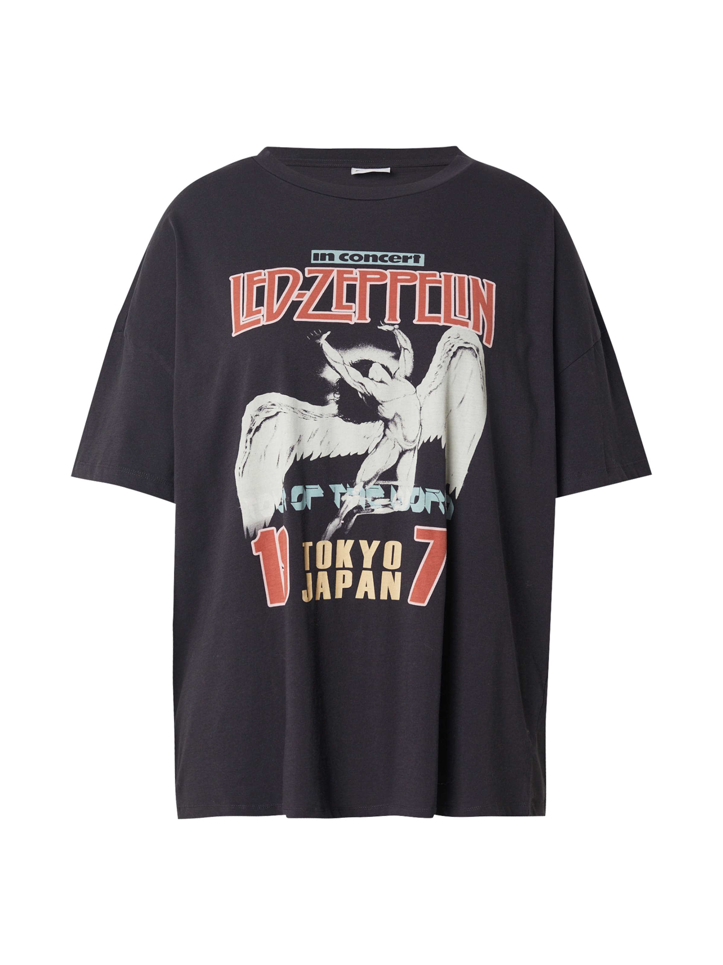 Noisy May Curve Shirt 'NMIDA' in Grey: front