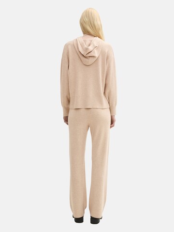 TOM TAILOR DENIM Loose fit Trousers in Beige