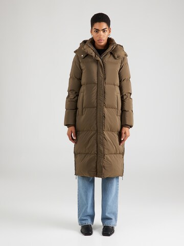 s.Oliver BLACK LABEL Winter Coat in Green: front