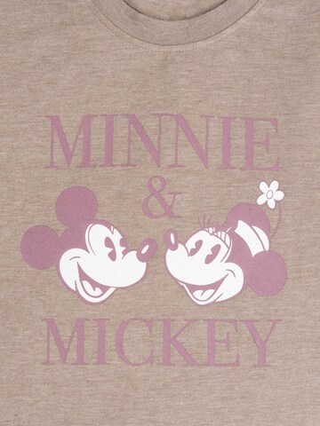 Disney Minnie Mouse Shirt 'Minnie & Mickey' in Brown