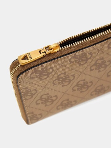 GUESS Wallet 'Madrid' in Beige