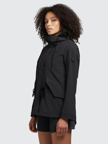 khujo Jacke 'Gammi' in Schwarz