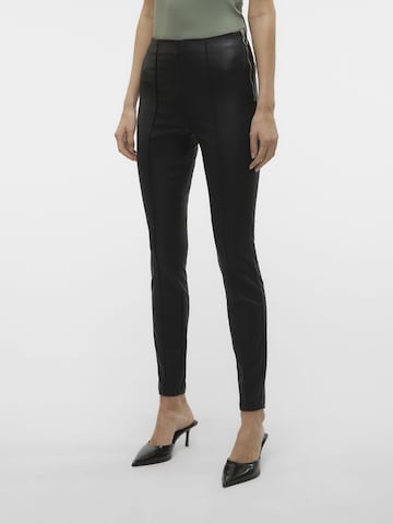 VERO MODA Skinny Jeans 'RONDA' in Zwart: voorkant