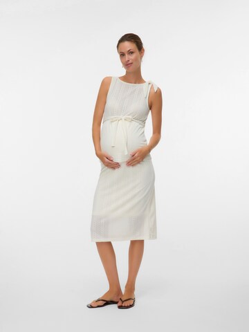 Chemisier 'MLSEBA' MAMALICIOUS en beige