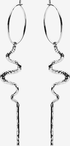 Maanesten Earring 'MIA' in Silver: front