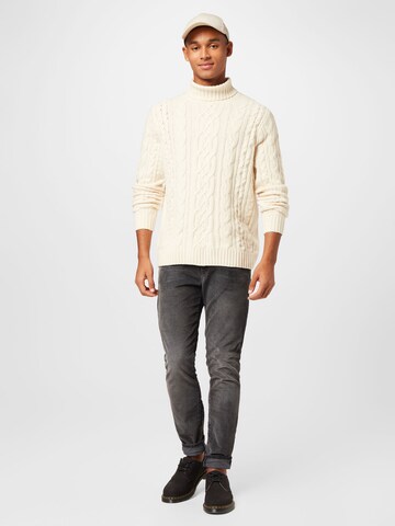 Abercrombie & Fitch Pullover in Beige