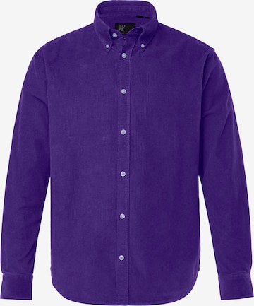JP1880 Button Up Shirt in Purple: front