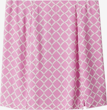 MANGO Rok in Roze: voorkant