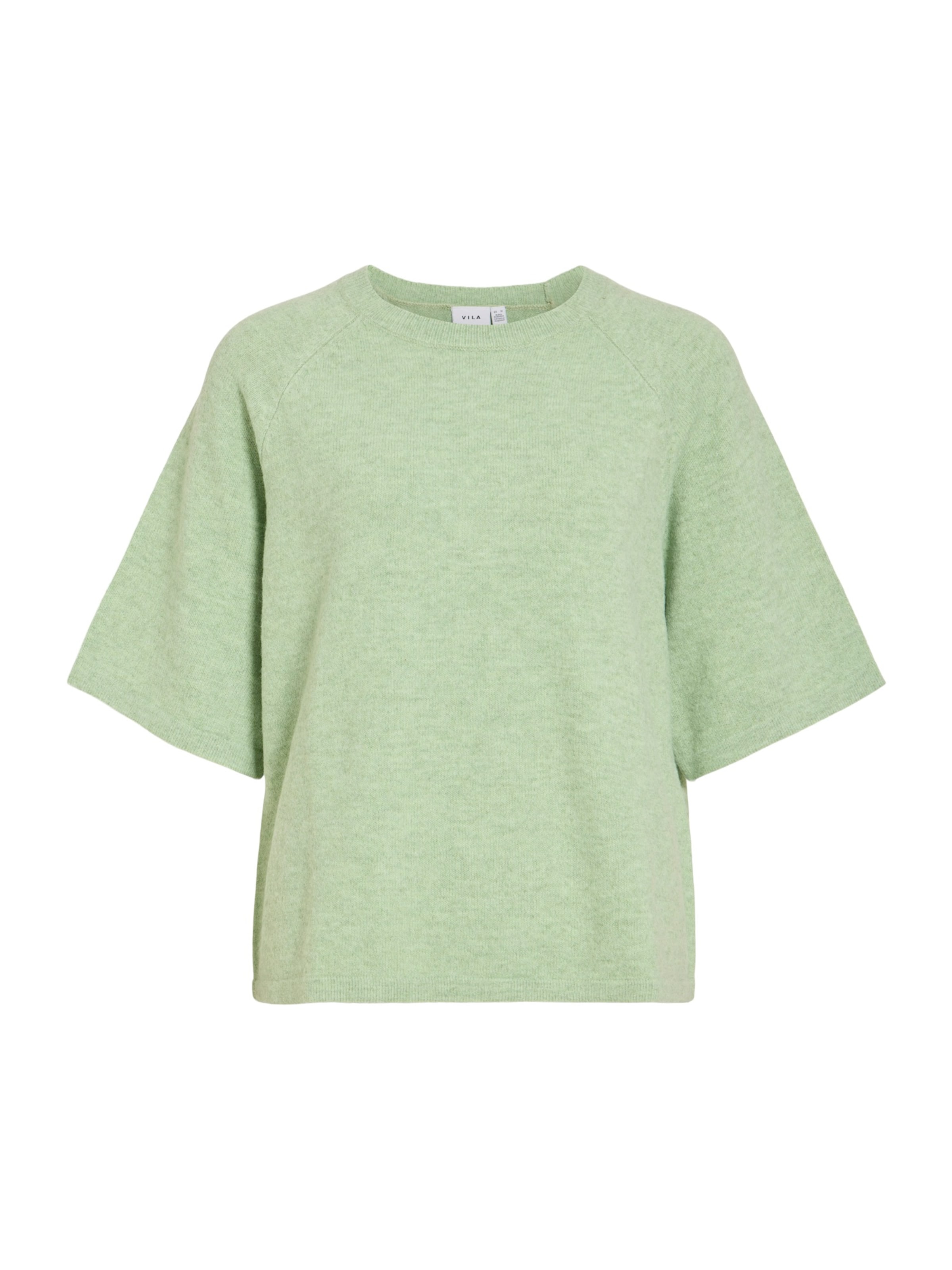 VILA Sweater 'VILiga' in Green: front