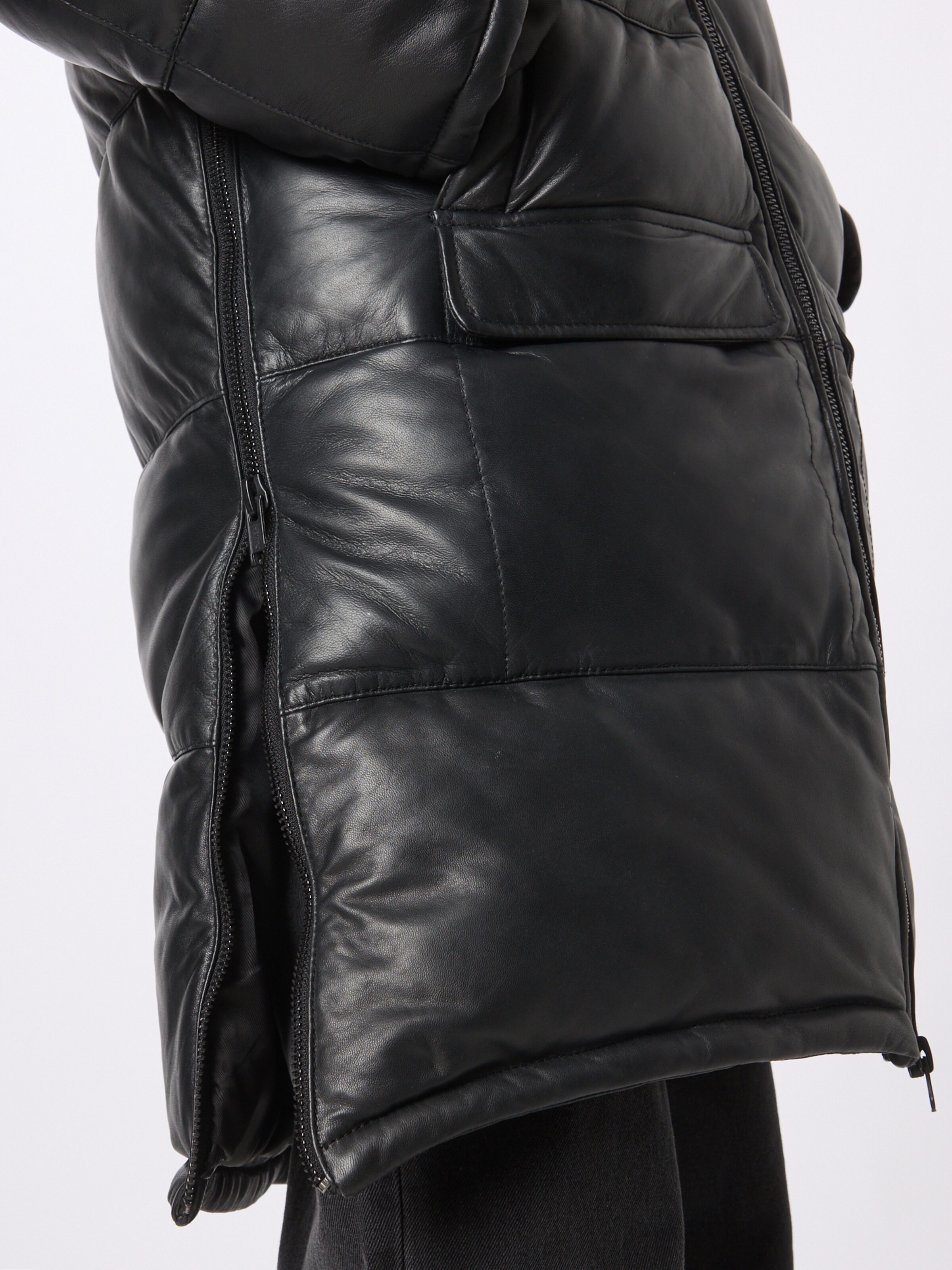 Frauen Mäntel Deadwood Mantel 'Yotei' in Schwarz - ZX50181 Frauen Mäntel Deadwood Mantel 'Yotei' in Schwarz - ZX50181