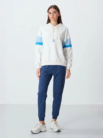 Sweat-shirt Tommy Life en blanc
