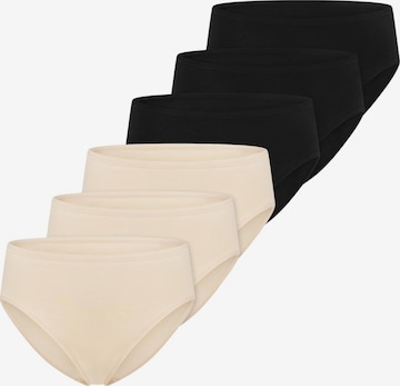 SCHIESSER Panty 'Essentials Cotton' in Brown: front