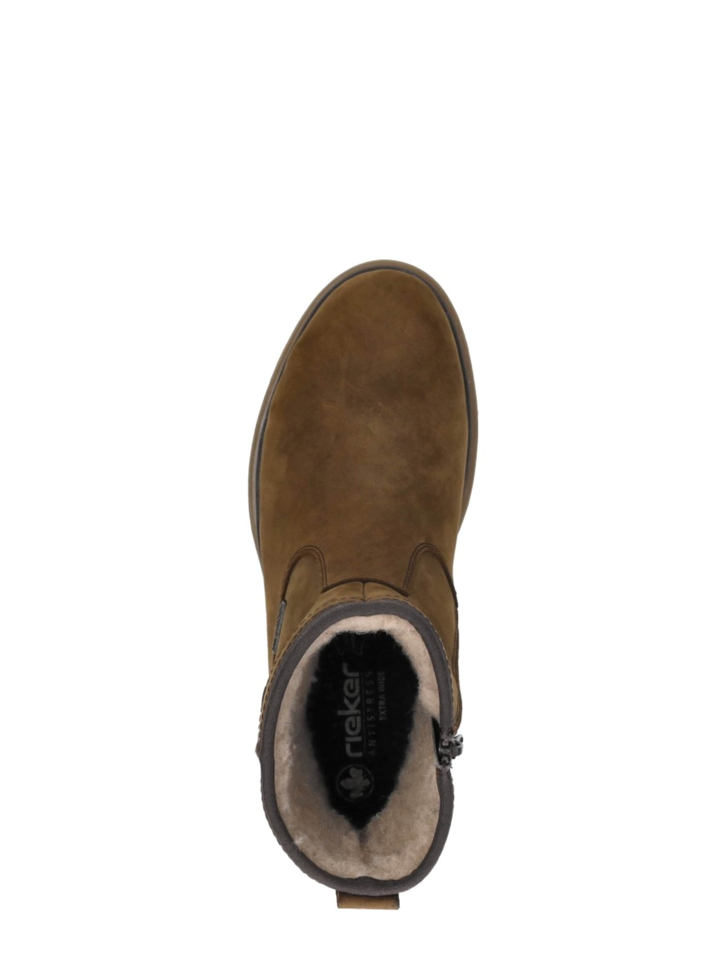 Bottes 'Enkellaarzen' Rieker en marron