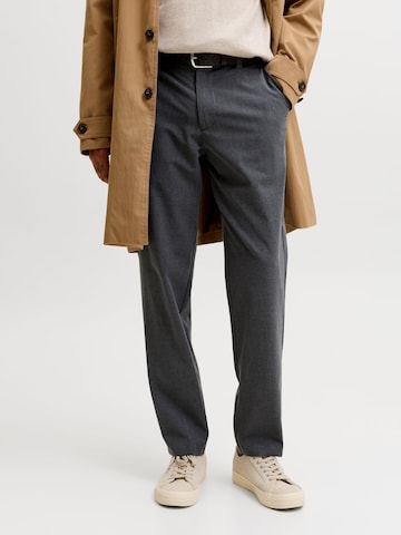JACK & JONES - regular Pantalón chino 'JPSTollie Connor' en gris: frente