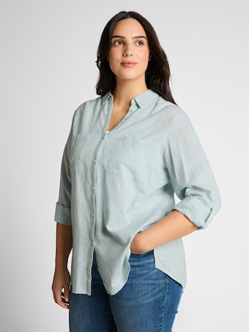 Tom Tailor Women + Blouse in Blauw: voorkant