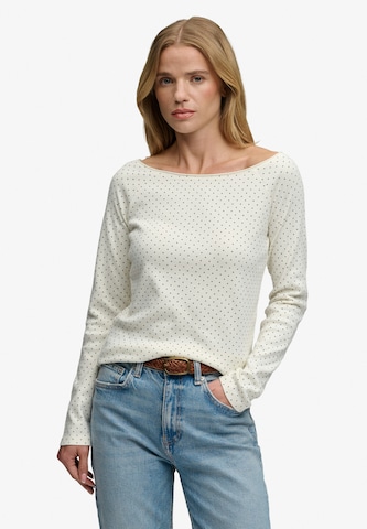 Superdry & Co Shirt 'BARDOT' in Wit: voorkant