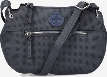 Rieker Crossbody Bag in Blue: front